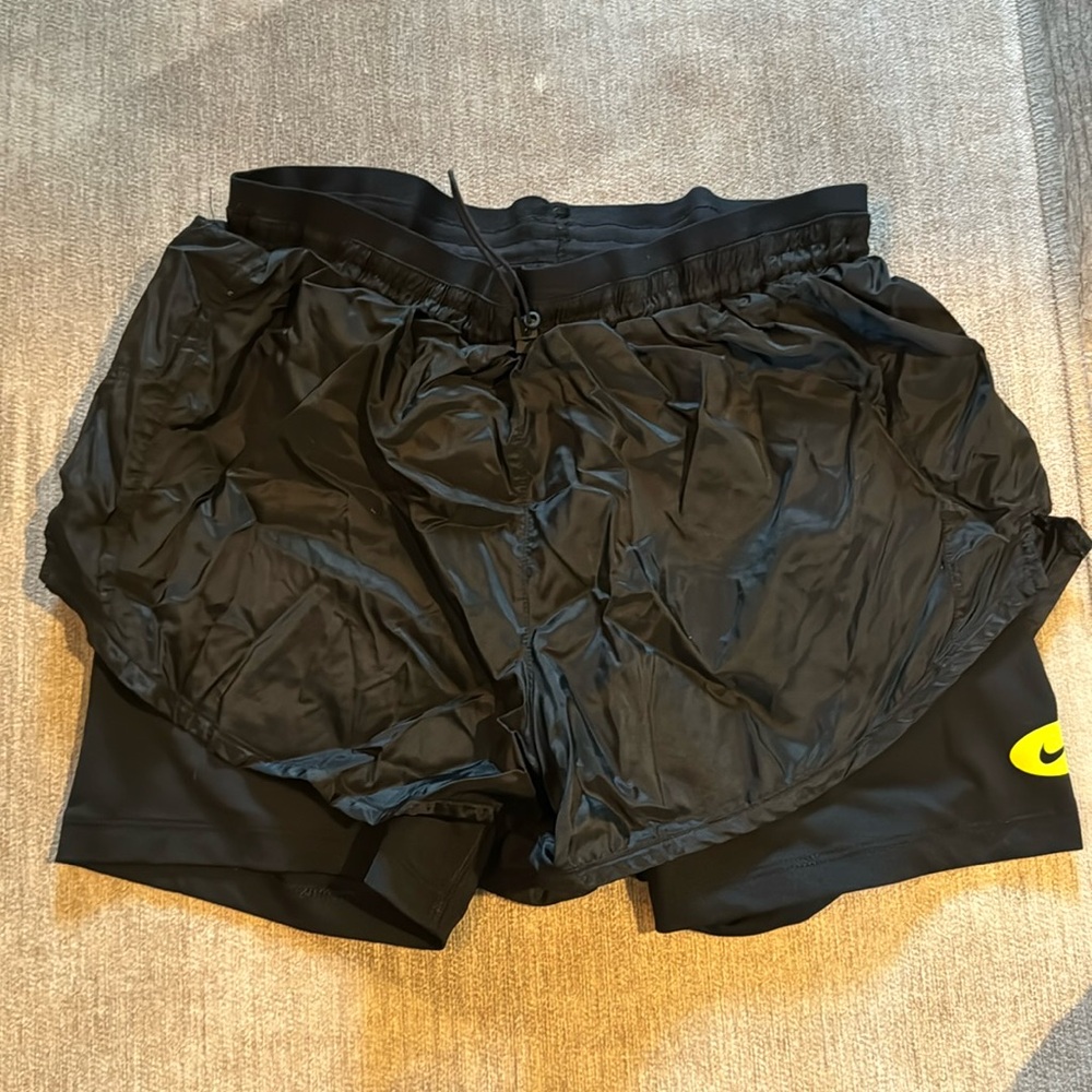 Size small Nike shorts with built in spandex